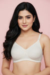 Zivame Double Layered Non Wired 3/4th Coverage Tshirt Bra - Snow White — thumbnail 2